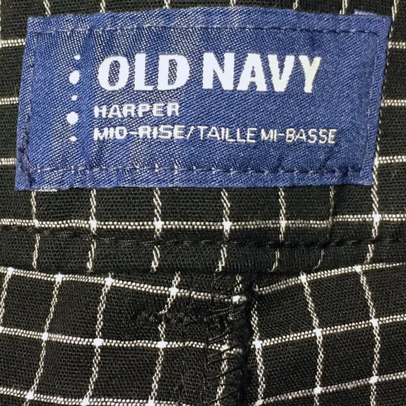 🌸6/$20🌸 Old Navy Harper Grid Check Mid-Rise - Picture 5 of 5